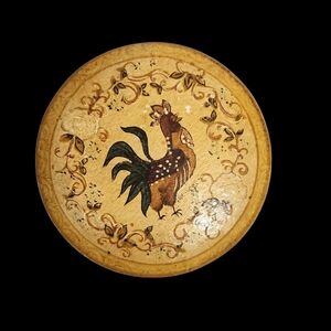 Decorative Rooster Plate